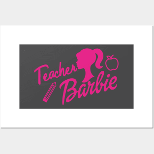 Teacher Barbie Posters and Art